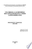 Una mirada a las reformas educativas de Bolivia y países latinoamericanos
