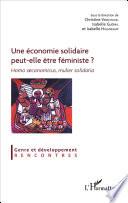 Une économie solidaire peut-elle être féministe ?