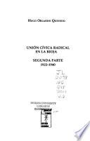 Unión Cívica Radical en La Rioja: pte. 1923-1940
