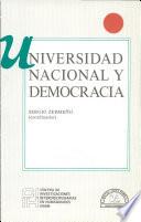 Universidad nacional y democracia
