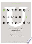 Universidad y edición. Conocimiento y sociedad. Segunda edición