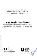 Universidades y sociedades