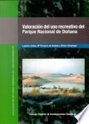 Valoración del uso recreativo del Parque Nacional de Doñana