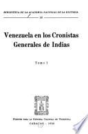 Venezuela en los cronistas generales de Indias
