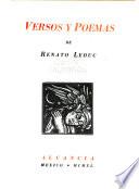 Versos y poemas de Renato Leduc