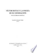 Víctor Botas y la poesía de su generación