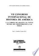 VII Congreso Internacional de Historia de América