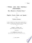 Wool and the Textile Industries