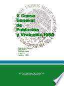 X Censo General de Población y Vivienda, 1980. Estado de Oaxaca. Volumen I. Primera parte, tomo 20