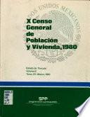 X censo general de población y vivienda, 1980: Tlaxcala ([3 pts.])