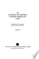 XII Coloquio de Historia Canario-Americana (1996)