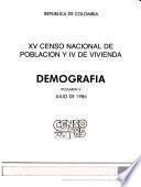 XV censo nacional de población y IV de vivienda: Demografía