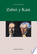 Zubiri y Kant